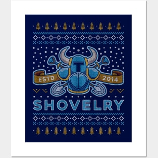 Shovelry Ugly Sweater Posters and Art